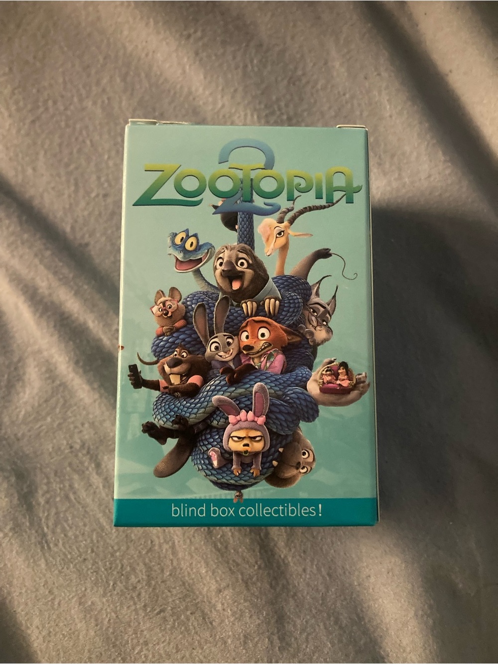 Zootopia Blind Box Collectible - Light Teal Box